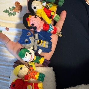 Superhero String Doll Set - Multicolor
